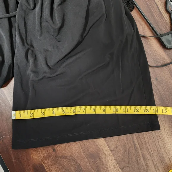 NWT Lauren Ralph Lauren Black Crochet Halter Pull On Jumpsuit - Picture 9 of 9